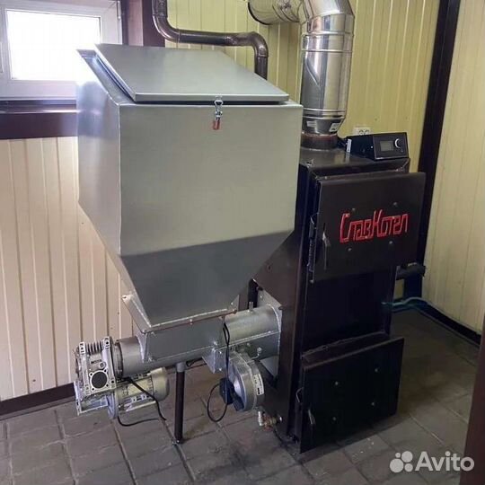 Котел с автоматической подачей