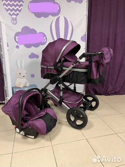 Коляска 3 в 1 новая