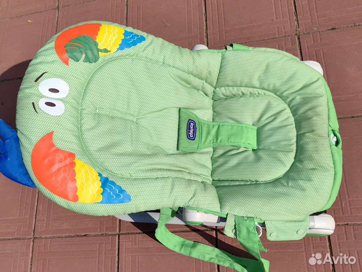 Шезлонг детский chicco balloon