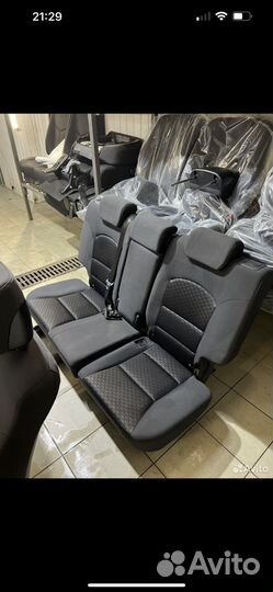 Сидения комплект ссанг еонг актион нью