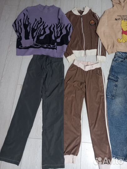 Вещи пакетом на девочку 158