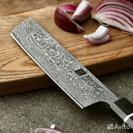 Нож-Кливер xinzuo 7 дюймов. 67 слоев