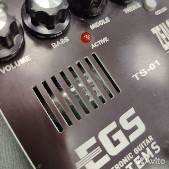 Ламповый гитарный преамп EGS zealous tube TS-01