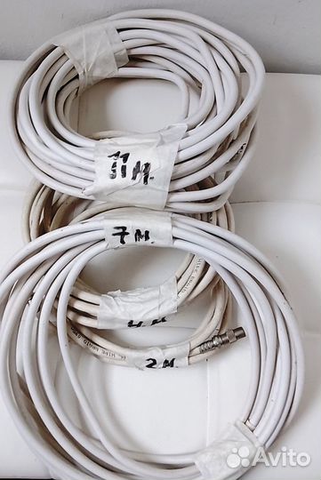 Антенный телевизионный кабель в остатках