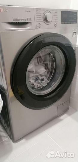 Стиральная машина lg на 9 кг
