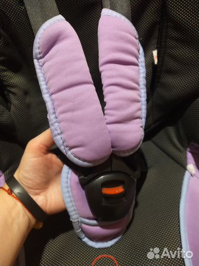 Автокресло группа 1/2/3 (9-36 кг) Teddy bear, бу