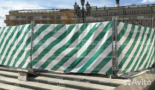 Баннерная сетка для временных ограждений купить в Москве | Товары для ...