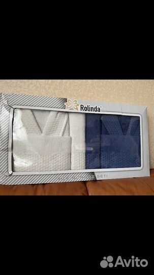 Махровый халат(комплект)