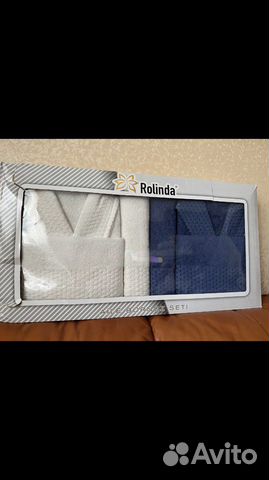 Махровый халат(комплект)