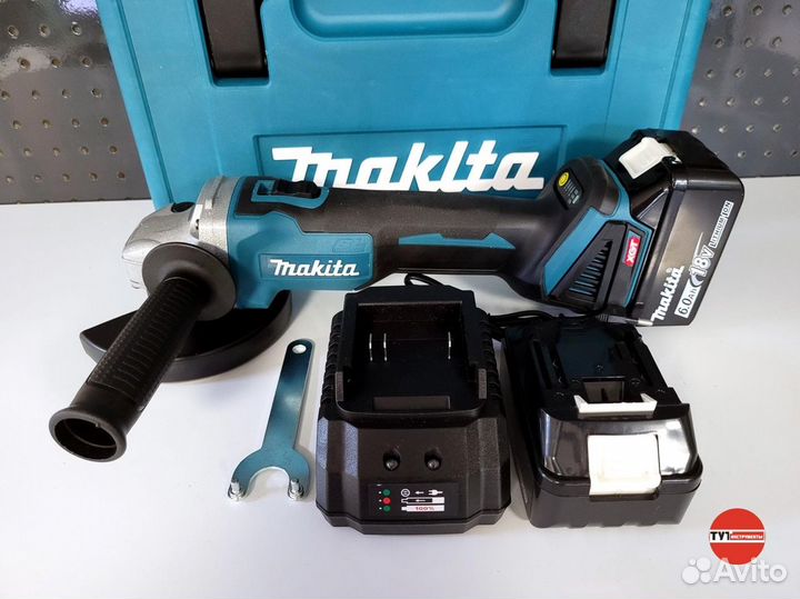 Ушм болгарка с регулятором оборотов Makita 125