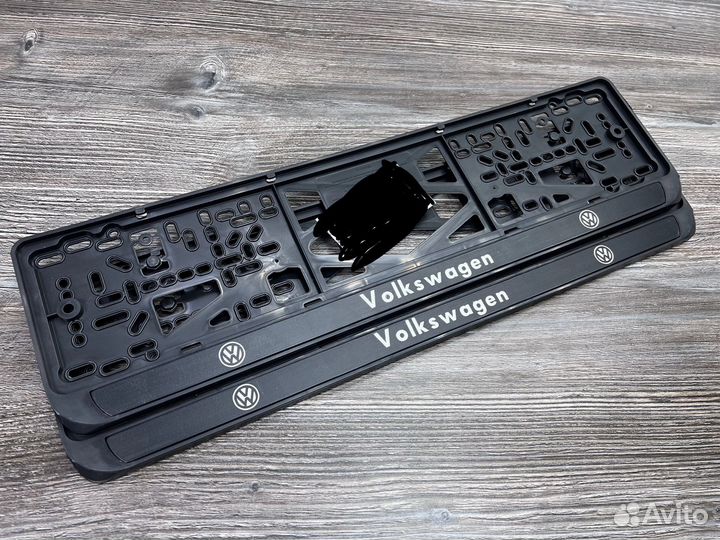 Рамка номерного знака с любым текстом