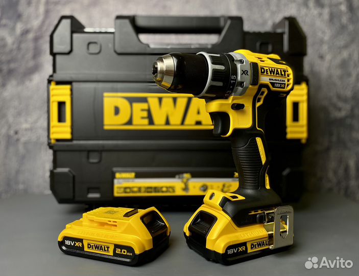 Комплект дрель-шуруповерт DeWalt DCD791D2 Чехия