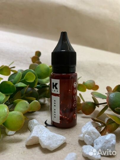 Краска tattoo INK темный красный 15 мл