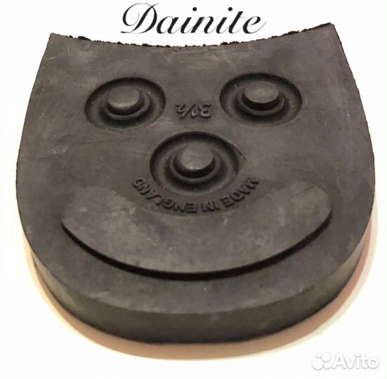 Набойки и подошва для обуви Dainite черные