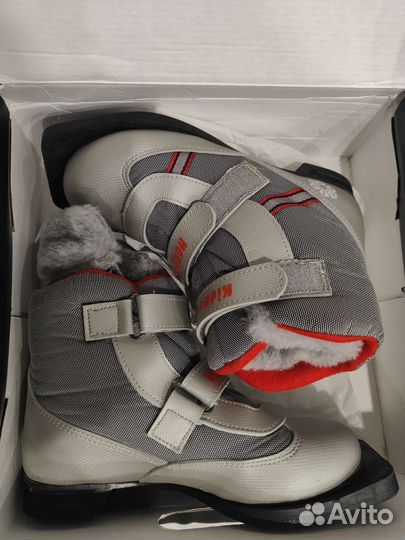 Лыжные ботинки детские 34