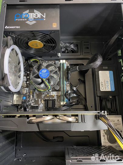 Игровой пк intel core i7 2600&RX580