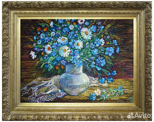 Картина,холст, масл. пастель 