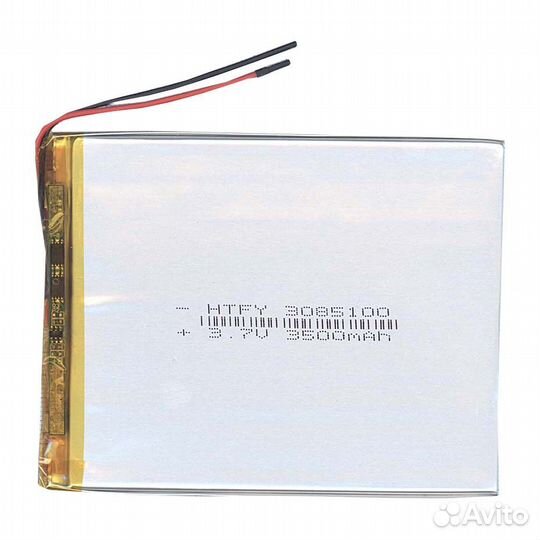 Li-Pol 3*85*100мм 2pin