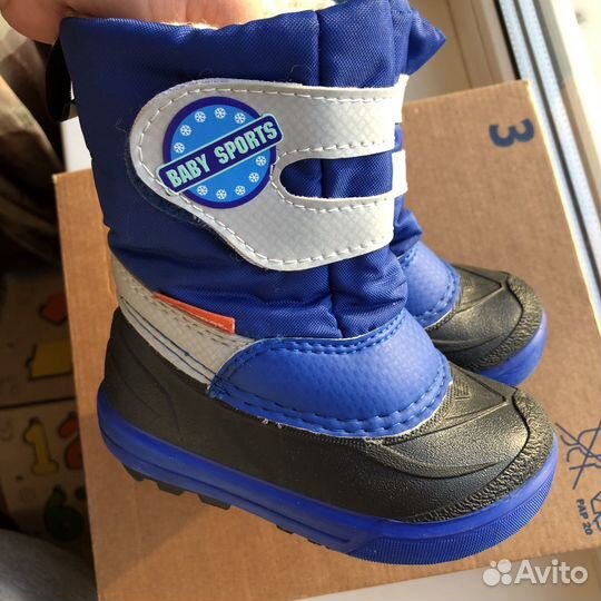 Сапоги детские demar весна/осень, размер 20-21