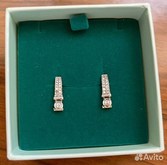 Серьги с бриллиантами