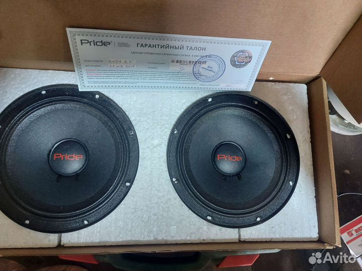 Продам колонки Pride Ruby 6.5