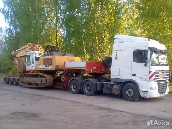 Перевозка негабарита, аренда низкорамного трала