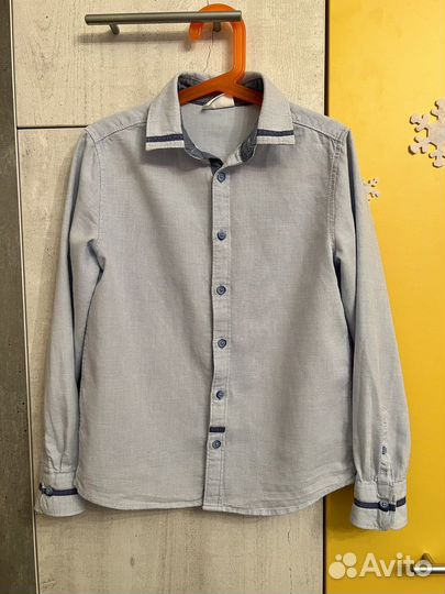 Рубашка на мальчика рост 134
