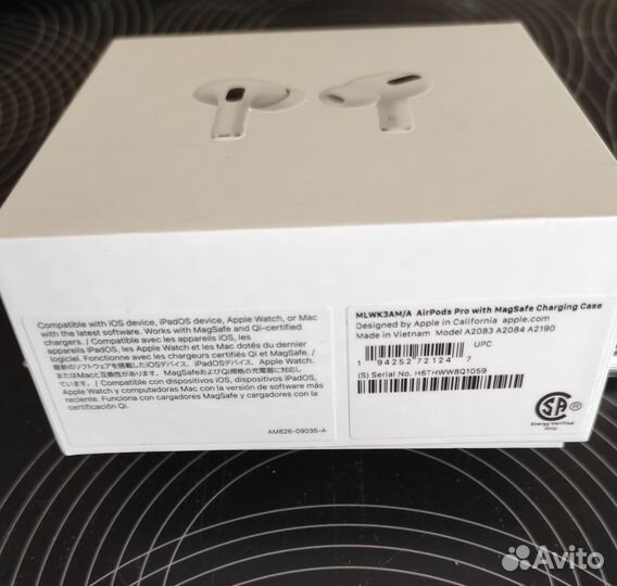Коробка от Apple AirPods Pro оригинал