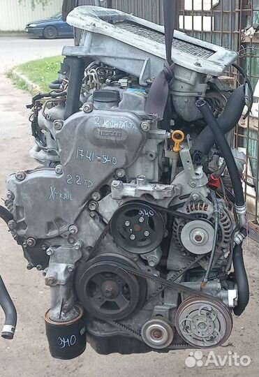 Двигатель YD22 Nissan X-Trail T30 2.2