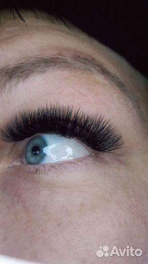 Экспресс объёмное наращивание ресниц. Виз