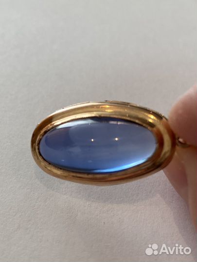 Золотая подвеска 583 пробы СССР