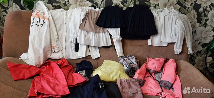Вещи пакетом на девочку 146 и больше
