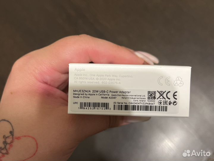 Powe Adapter Apple оригинал
