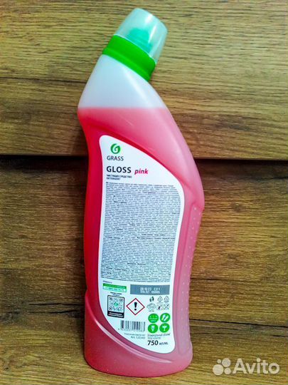 Чистящее средство grass Gloss Pink для туалетов