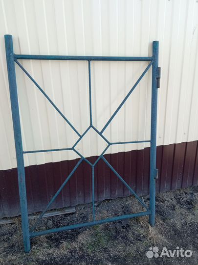 Ворота металлические, распашные бу