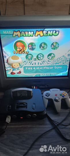 Приставка nintendo 64