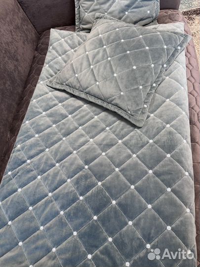 Покрывало плед на двуспальную кровать