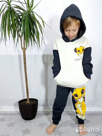 Новый костюм детский Zara на флисе98,116