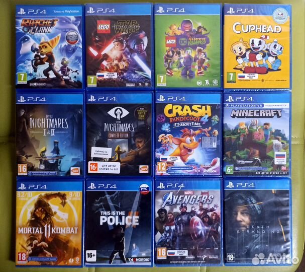 Игры на Sony ps4 ps5