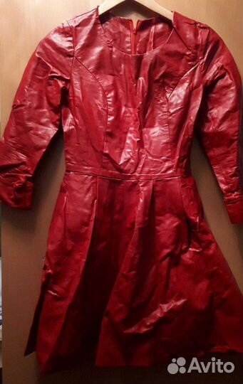 Кожанное платье