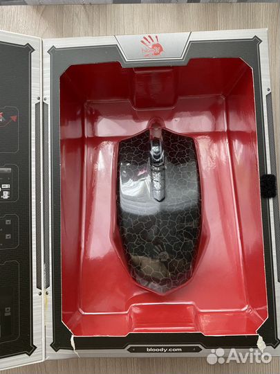 Мышь проводная A4Tech Bloody A7 черный