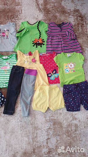 Вещи пакетом на девочку 2 года