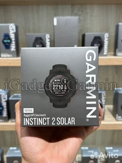 Garmin instinct 2 solar tactical black