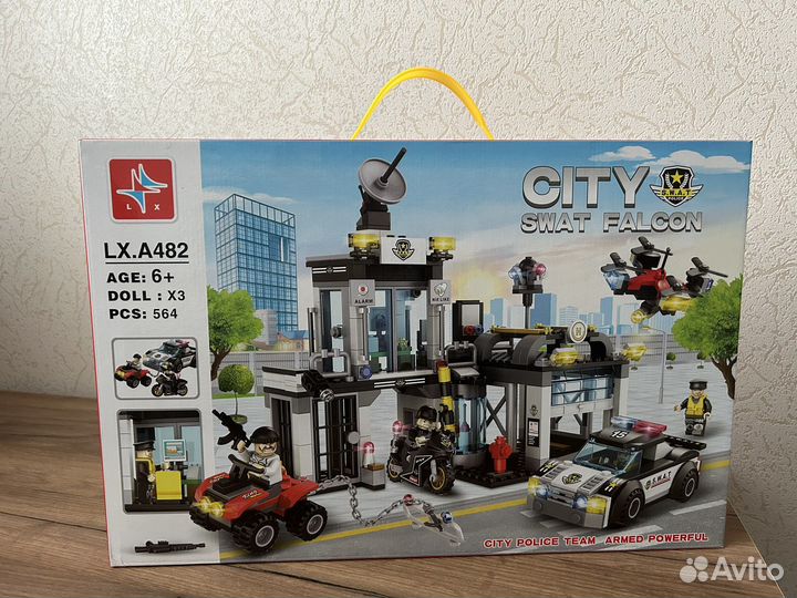 Конструктор lego полицейский участок