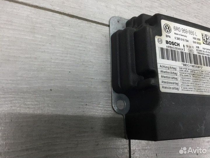 Эбу подушки безопасности Skoda Fabia универсал