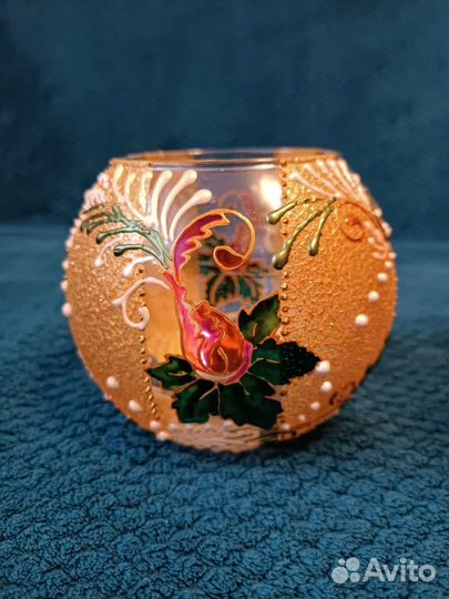 Вазочка-конфетница-подсвечник