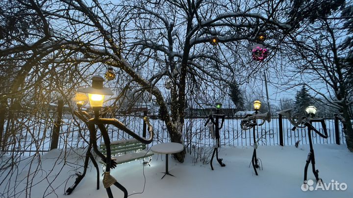 Фигуры садовые из металла. Ковка. Духовой оркестр