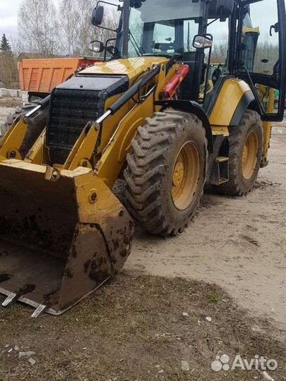 Аренда Экскаватора-погрузчика caterpillar