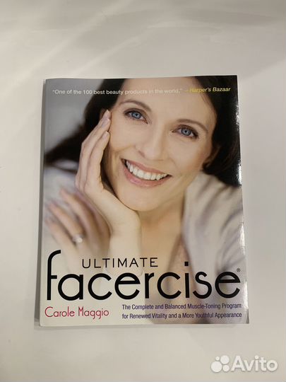 Книга на английском English book Facercise Фейсбил