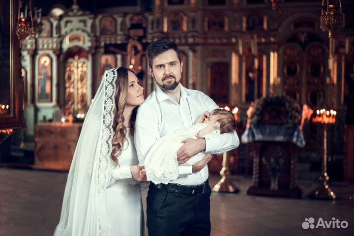 Фотограф на Таинства Крещения и Венчания